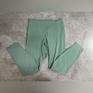 Patagonia Net Plus Recycled  Fishing Nets Green Leggings Mid Rise Womens M